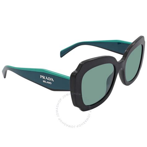 Prada Azure Mirrored Internal Silver Irregular Ladies .